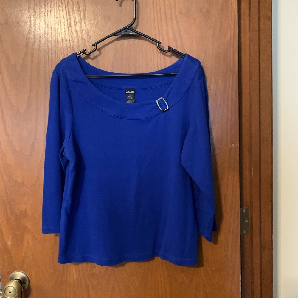 Womens Royal Blue Top - Size XXL